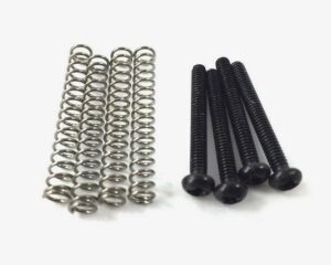 GS-0396-003 Black Metric M3 Humbucker Pickup Mounting Screws