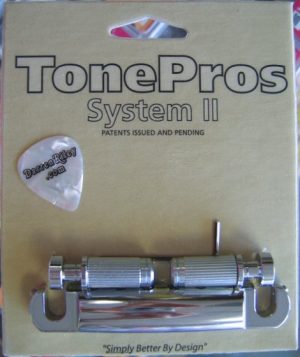 NEW Tone Pros T1ZSA-N LOCKING ALUMINUM TAILPIECE for Gibson USA Standard Nickel