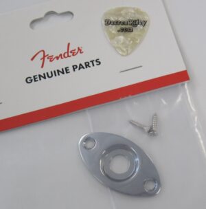 Fender Jack Ferrule Chrome Recessed Football Shape 0050100049