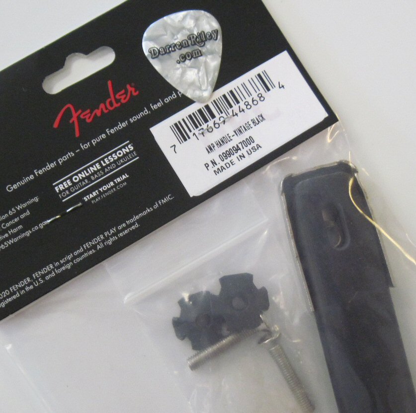 Fender Black Vintage Amp Handle 0990947000 0990947000