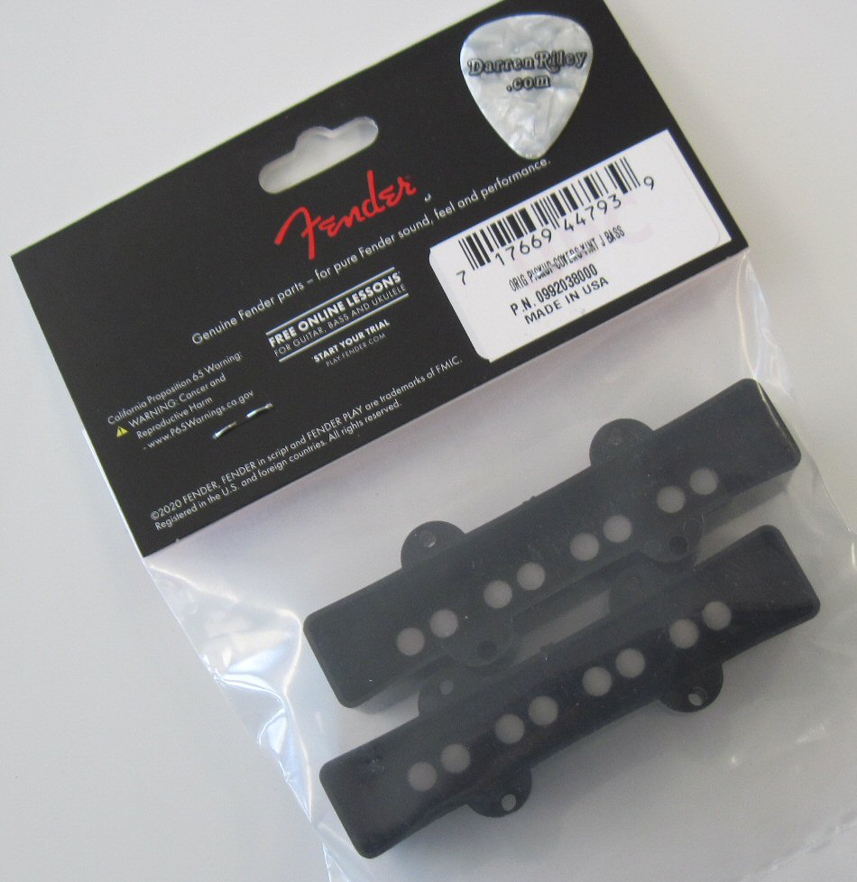Fender Jazz Bass Pickup Covers 0992038000