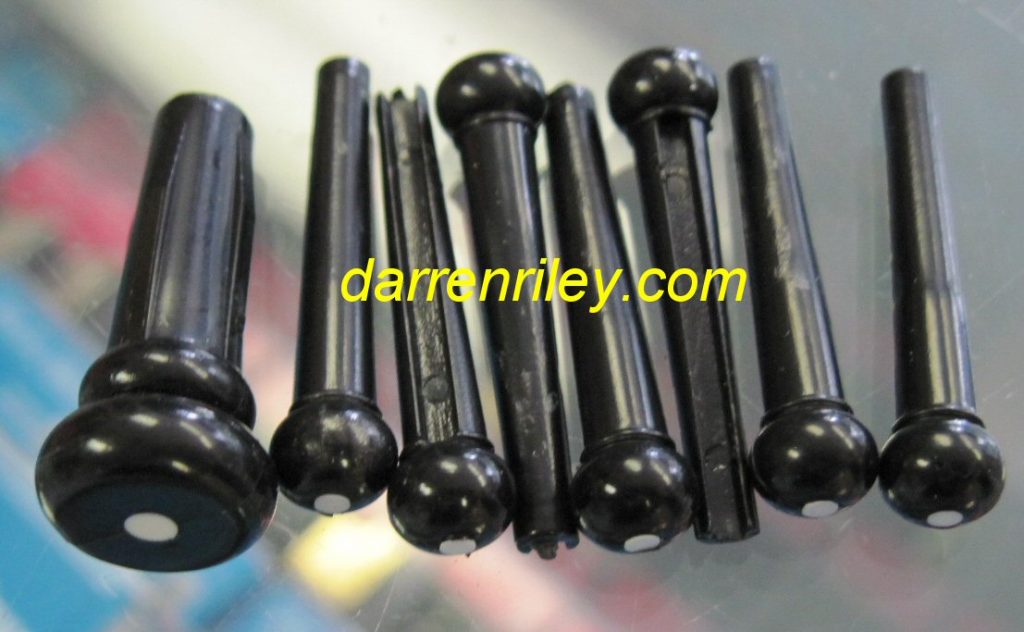 acoustic guitar bridge pins
