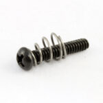 GS_0007-003 Black Stratocaster Pickup Mounting Screws with Springs