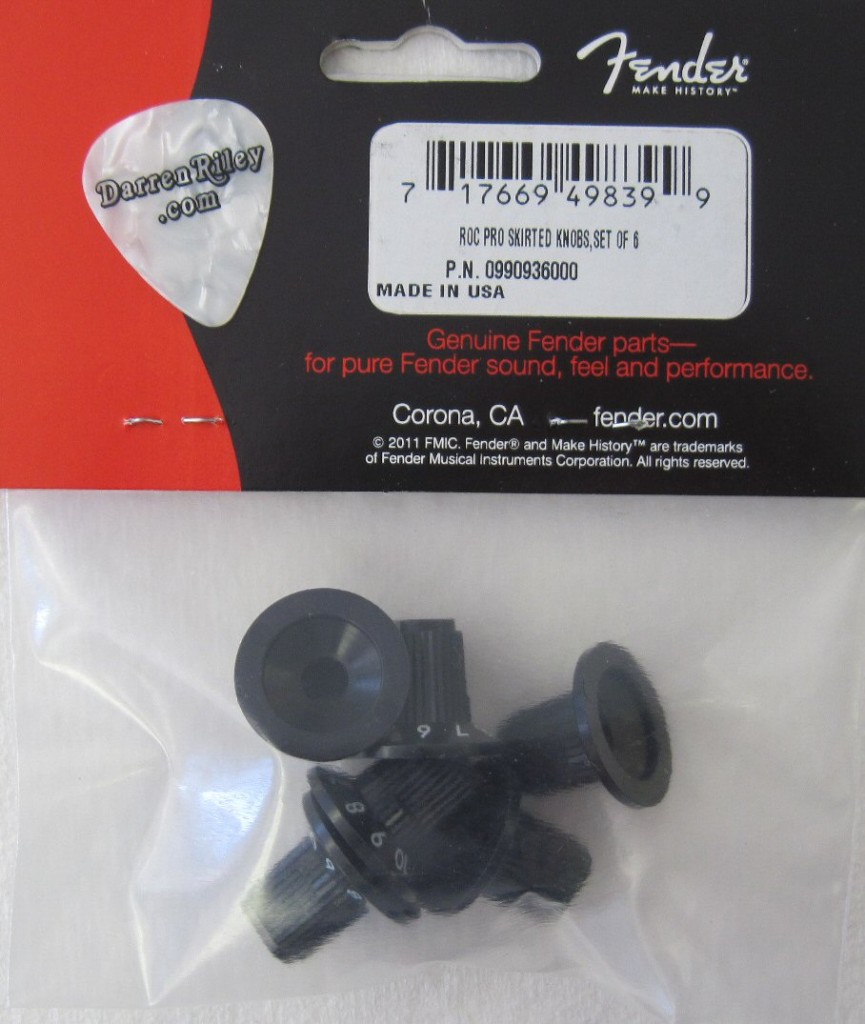 Fender amp knobs
