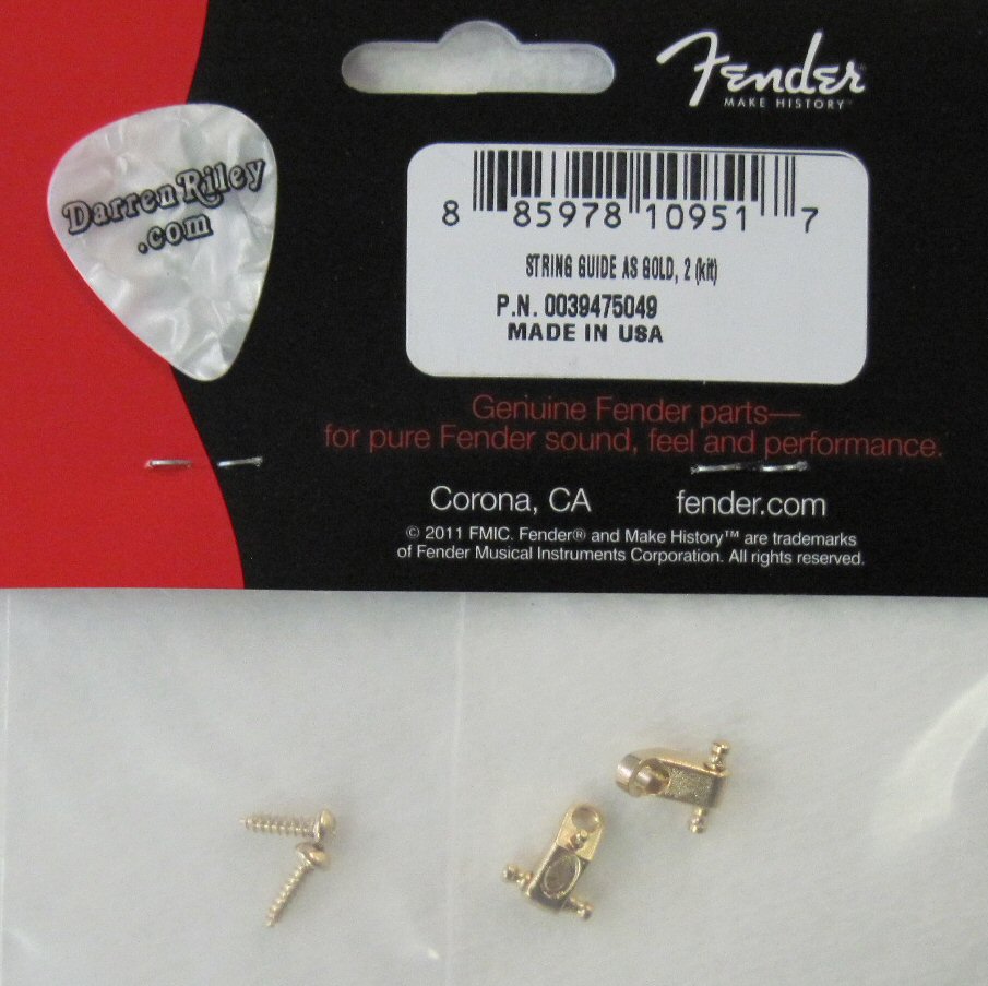 003-9475-049 Fender AM Series String Guides GOLD 0039475049