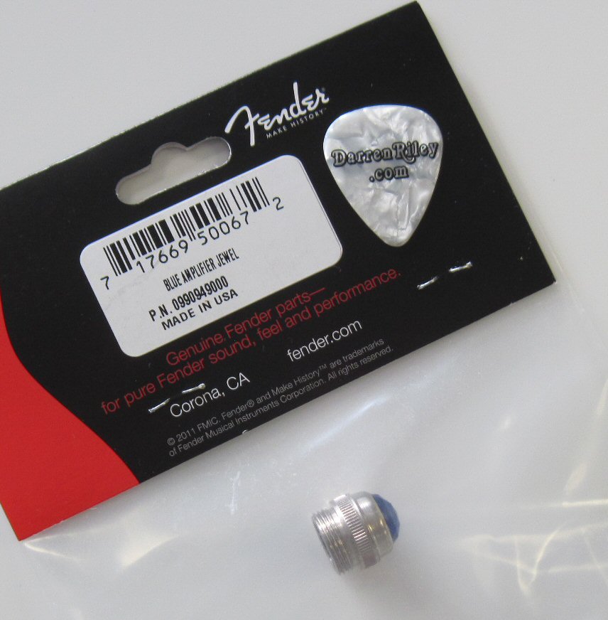Fender Amplifier Pilot Light Jewel BLUE 0990949000 0990949000