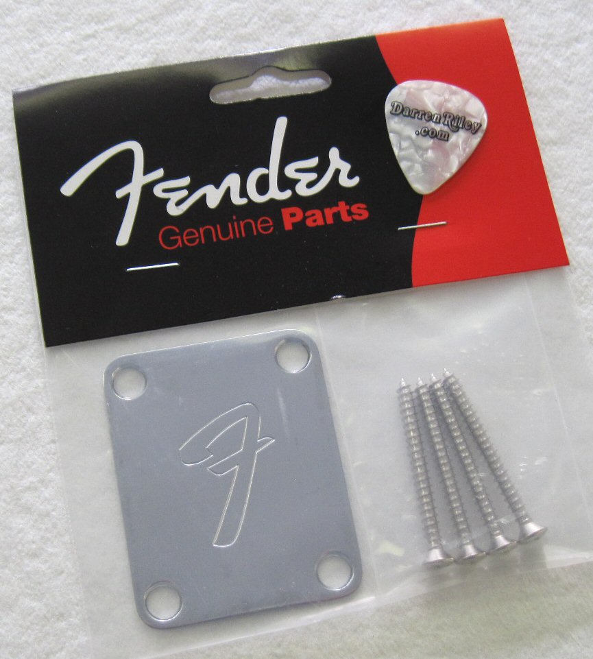 Genuine Fender 70s F Neck Plate 0991448100
