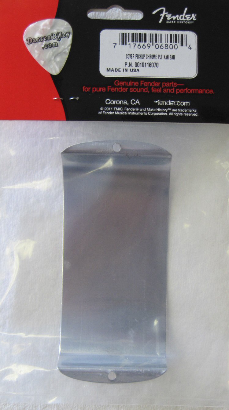 Fender Precision Bass Pickup Cover Chrome 0010116070 0010116070