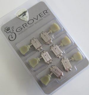 Grover 3×3 Vintage Style Tuners with Ivoroid Keystone Buttons TK-7940-001