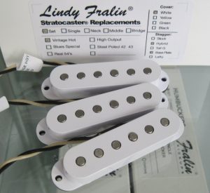Lindy Fralin Vintage Hot Stratocaster Pickups Set Hybrid Stagger