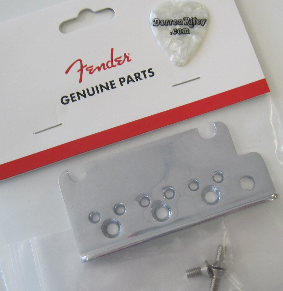 Fender American Standard Stratocaster Bridge Plate 0026097049 0026097