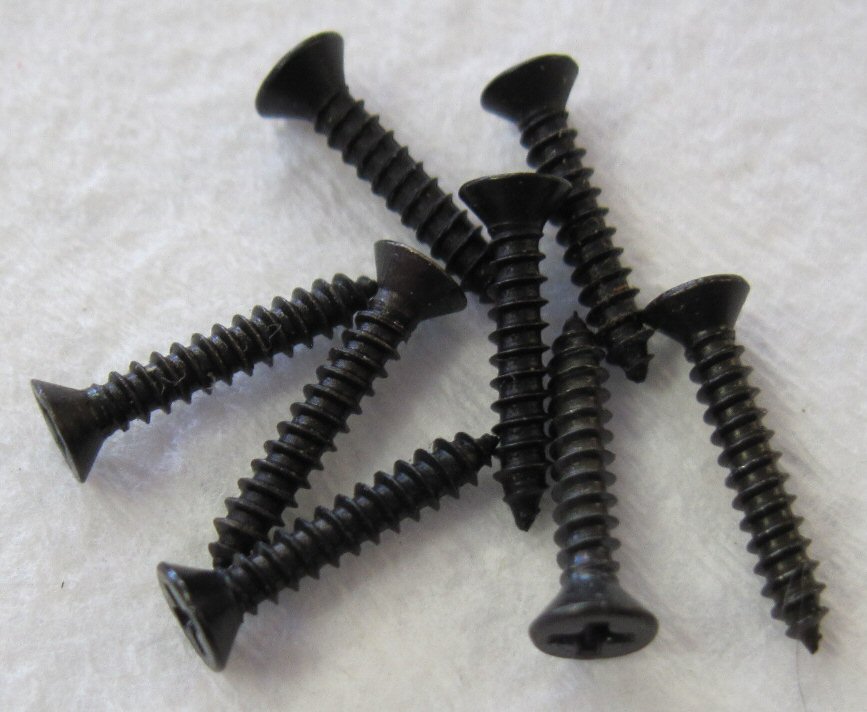 GS_3397003 Short Humbucking Pickup Ring Mounting Screws Black