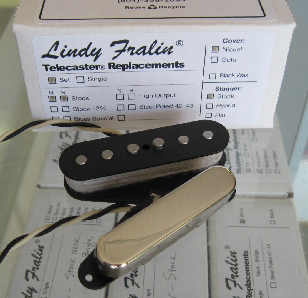 lindy fralin telecaster pickups