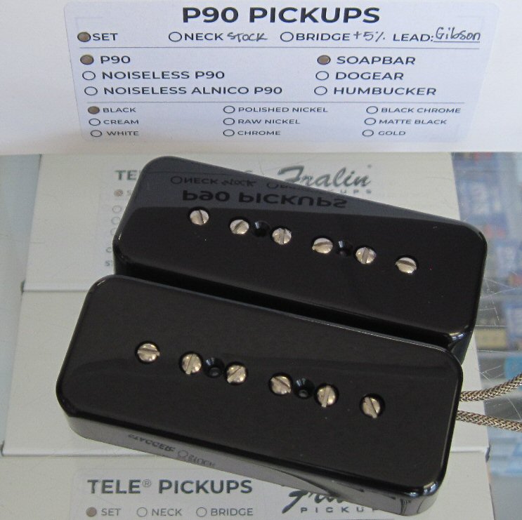 直売大セール LINDY FRALIN Set Pickp Soapbar P90 エレキギター