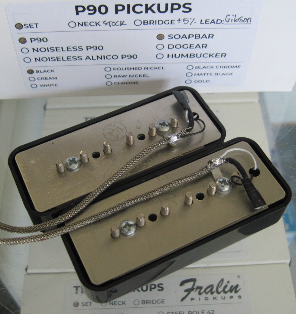 直売大セール LINDY FRALIN Set Pickp Soapbar P90 エレキギター