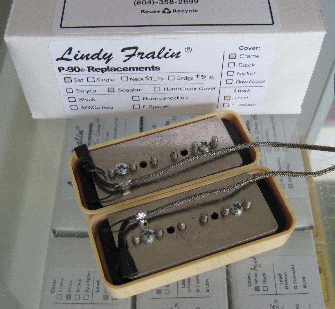 Lindy fralin リンディフレーリンP-90ピックアップセット 廃番・完売