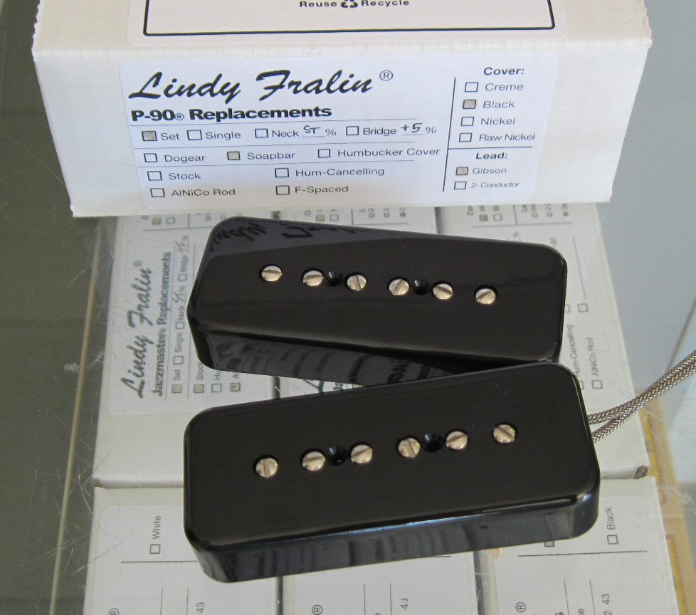 Lindy Fralin/P90 SOAPBAR SET ギター