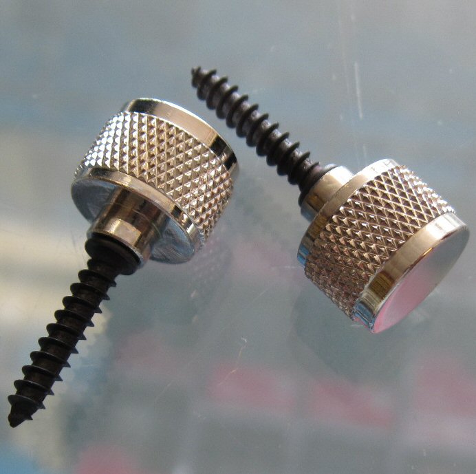 Gretsch Electromatic Strap Knobs Buttons Chrome 0062708000 0062708000