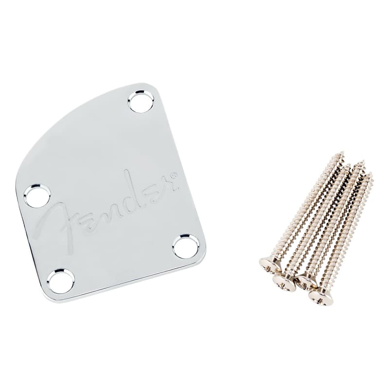 fender elite neck plate