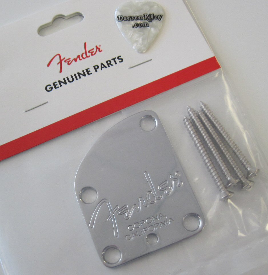 Fender American Deluxe Stratocaster Neck Plate 0059209049 0059209049