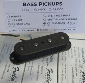 Lindy Fralin 51 Precision Bass Pickup 5% Overwound Black