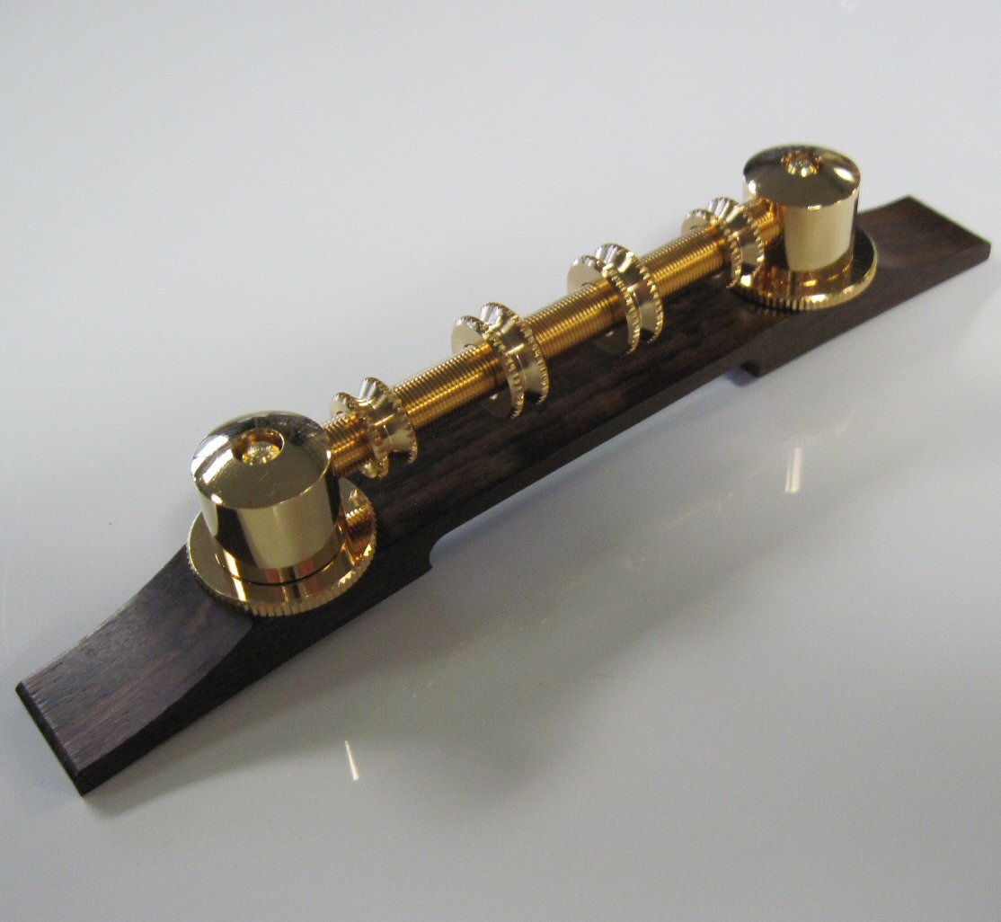 Gretsch Gold Space Control Bass Bridge with Rosewood Base 0080618200