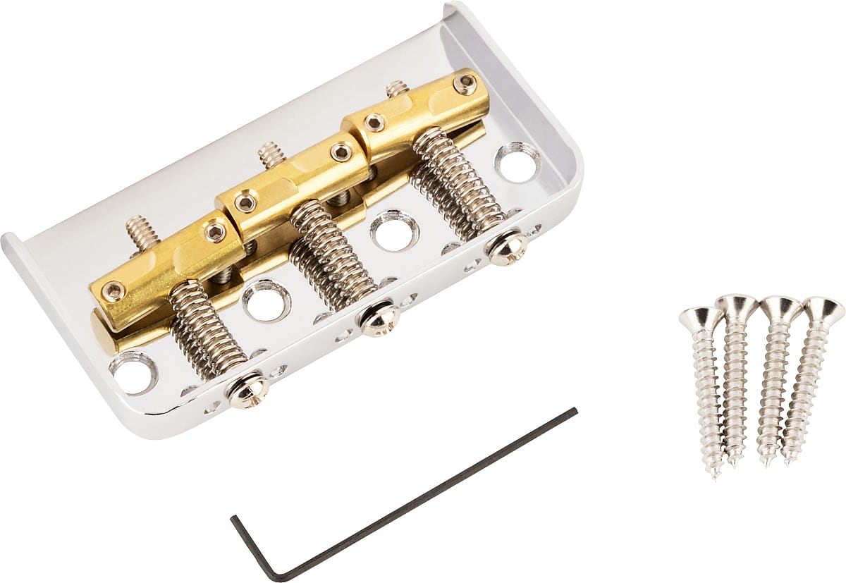 Callaham Telecaster Bridge, Vintage, Brass Saddles – ToneShapers