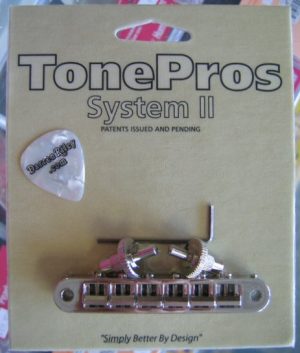 TonePros TP6-N Standard Nashville Style Tuneomatic Nickel