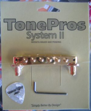 TonePros TP6-G Standard Nashville Style Tuneomatic Gold
