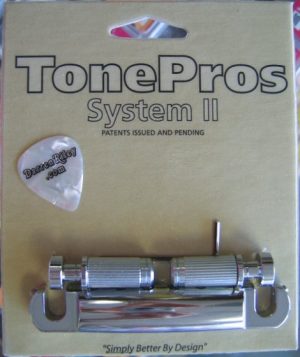 TonePros T1ZS-C Standard Locking Tailpiece Chrome