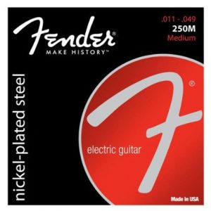 Fender 250M Nickel Plated Steel 11-49 Electric Guitar Strings
