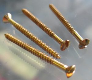 Gretsch Gold Filtertron Pickup Mounting Screws (4) 0062636049