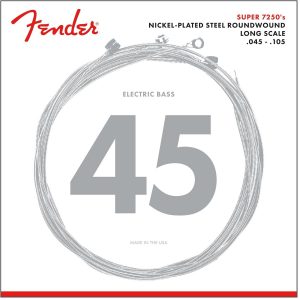 Fender 7250M Nickel Plated Steel 45-105 Bass Strings