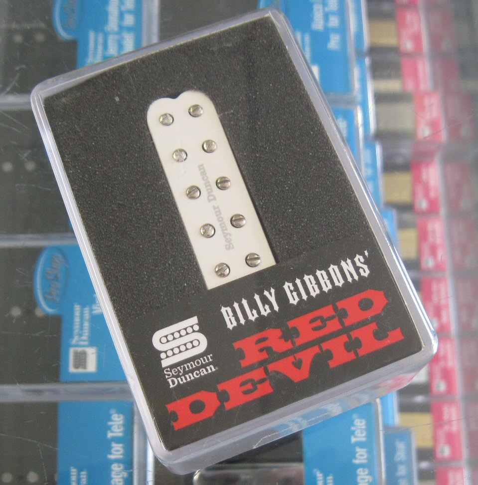 Claire ressource midlertidig Seymour Duncan Billy Gibbons' Red Devil for Strat Bridge Pickup Parchment