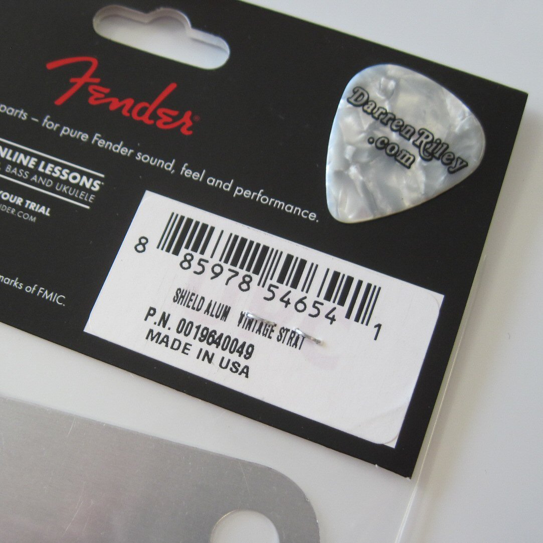 Fender American Vintage 57 Stratocaster Metal Pickguard Shield 0019640049  001-9640-049