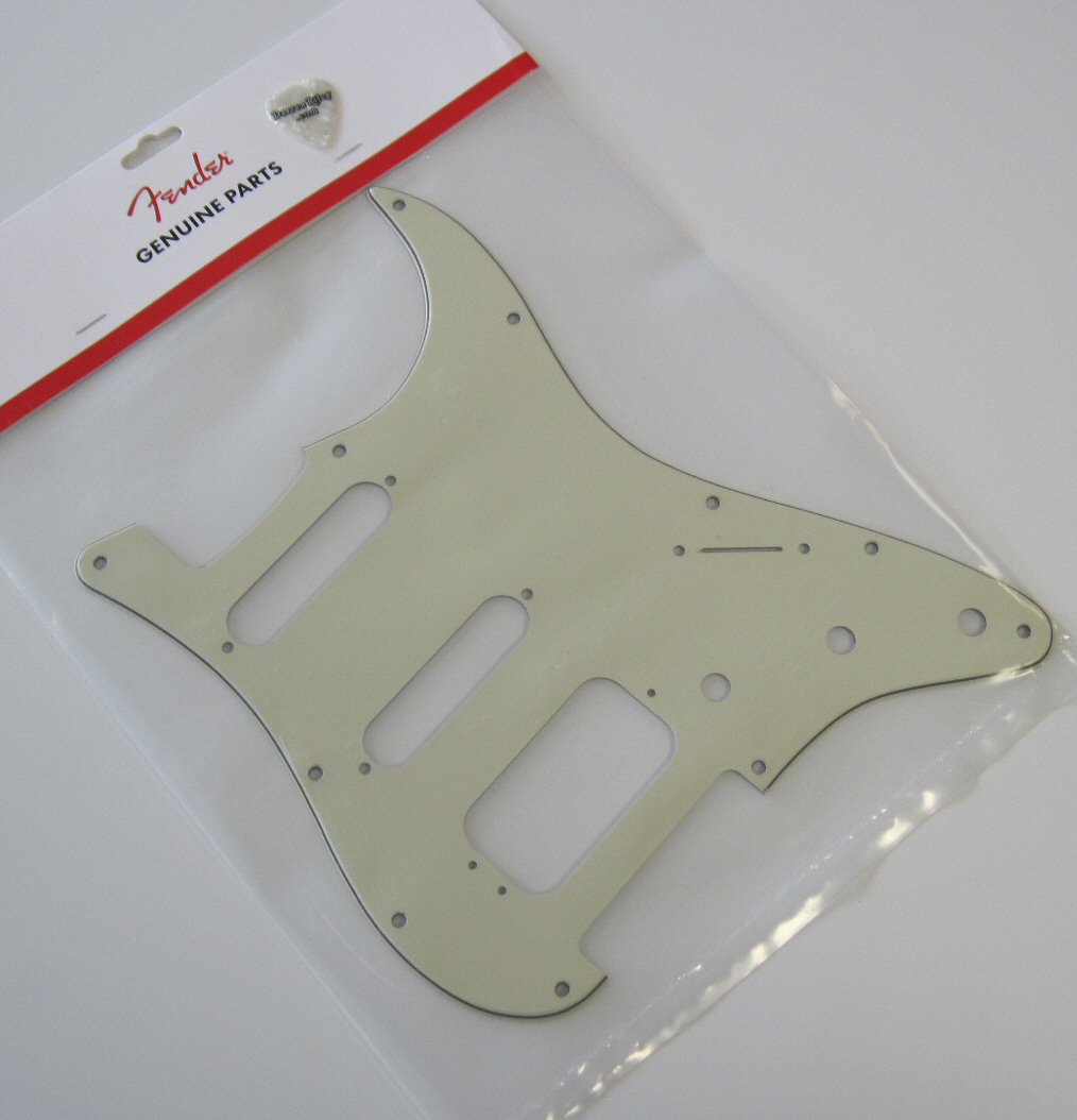 Fender American Deluxe Fat Strat HSS Pickguard Mint Green 0054021049