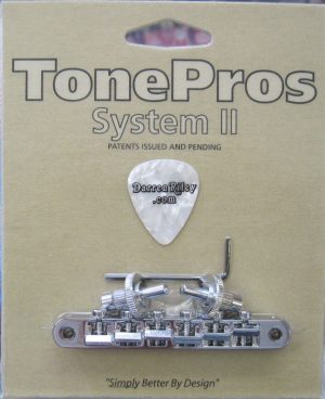 TonePros NVR2-C AVR2 with Standard Nashville Post Tuneomatic Chrome