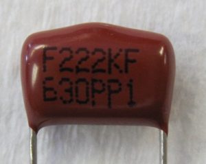 Polypropylene Radial Lead .0022uF 630V Capacitor