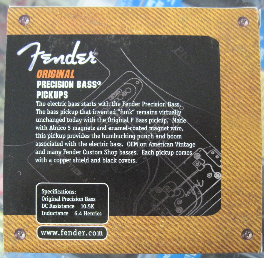 Fender Original Precision Bass Pickups Set 0992046000 099-2046-000