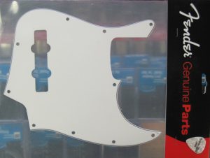 Fender Mexico Jazz Bass Pickguard White 0058292000