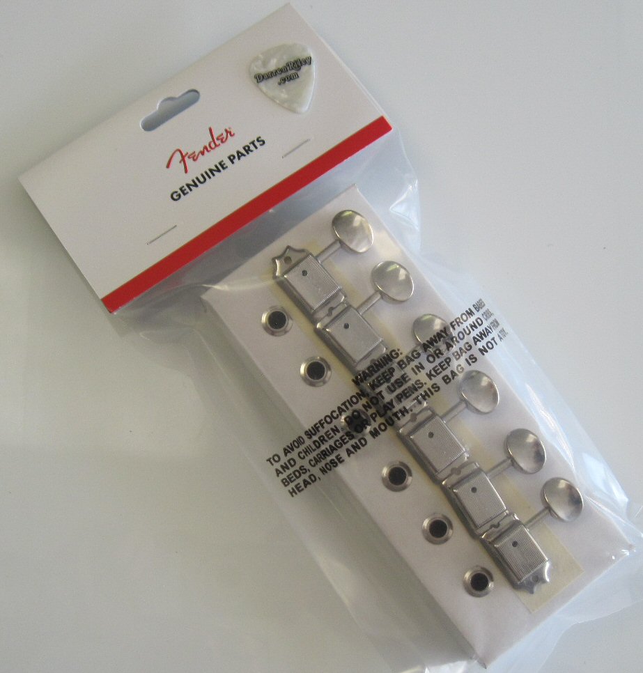 Fender American Vintage Stratocaster Telecaster Tuners with Logo 0992074000