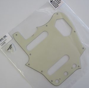Fits Squier VM Jaguar Bass Style Guitar Pickguard Scratch Plate,Red