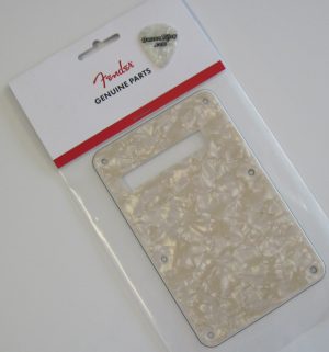 Fender Stratocaster Backplate Aged White Pearl 0991328000