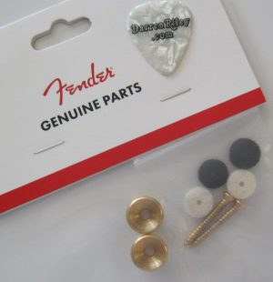 Fender Original Vintage Gold Strap Buttons Kit 0018916049
