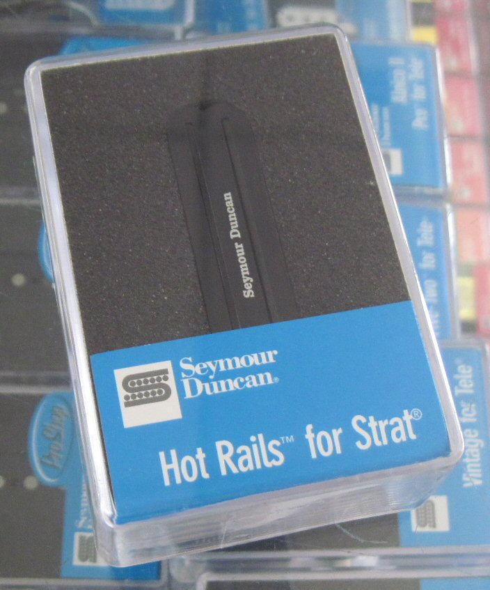 Seymour Duncan SHR-1n Hot Rails for Strat BLACK