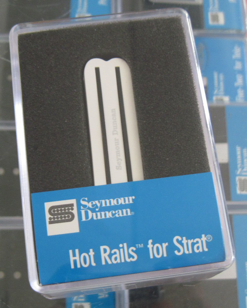 Seymour Duncan SHR-1n Hot Rails for Strat WHITE