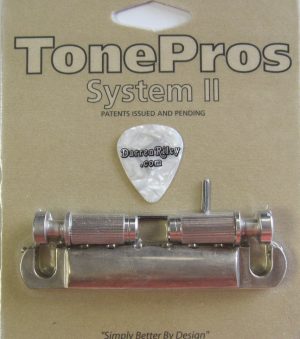 TonePros T1ZSA-AN Lightweight Aluminum Locking Tailpiece Aged Nickel