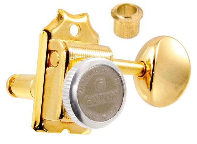 Gotoh Gold SD91-MGT 6-in-line Vintage Style Locking Tuners TK