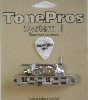TonePros TP6-AN Standard Nashville Style Tuneomatic Aged Nickel