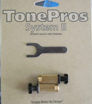 TonePros SS1-B Standard Locking Studs Black Black